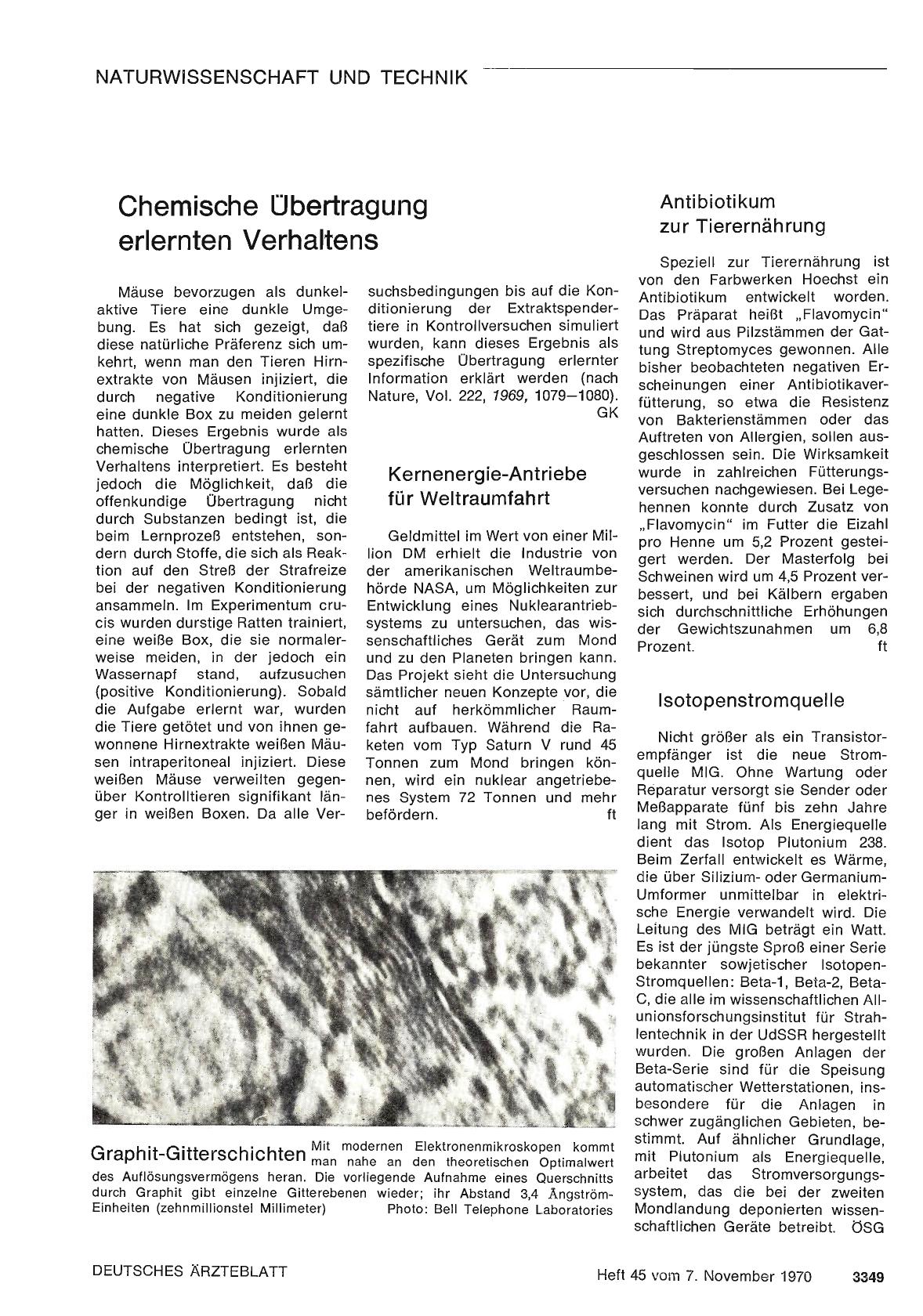 Vorschauseite 1: Chemische Übertragung erlernten Verhaltens