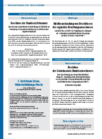 Vorschauseite 1: Beschluss des Gemeinsamen Bundesausschusses über eine Änderung der Arzneimittel-Richtlinie: Anlage XII – Inotuzumab Ozogamicin