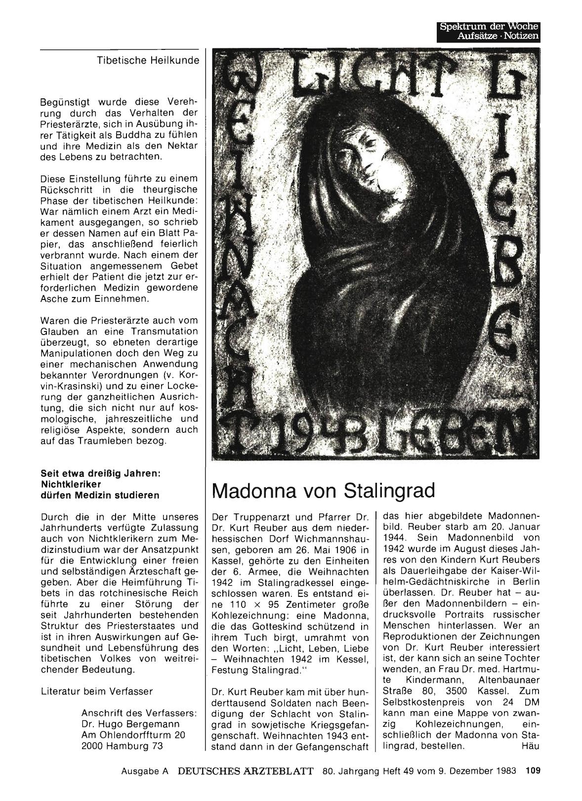 Vorschauseite 1: Madonna von Stalingrad
