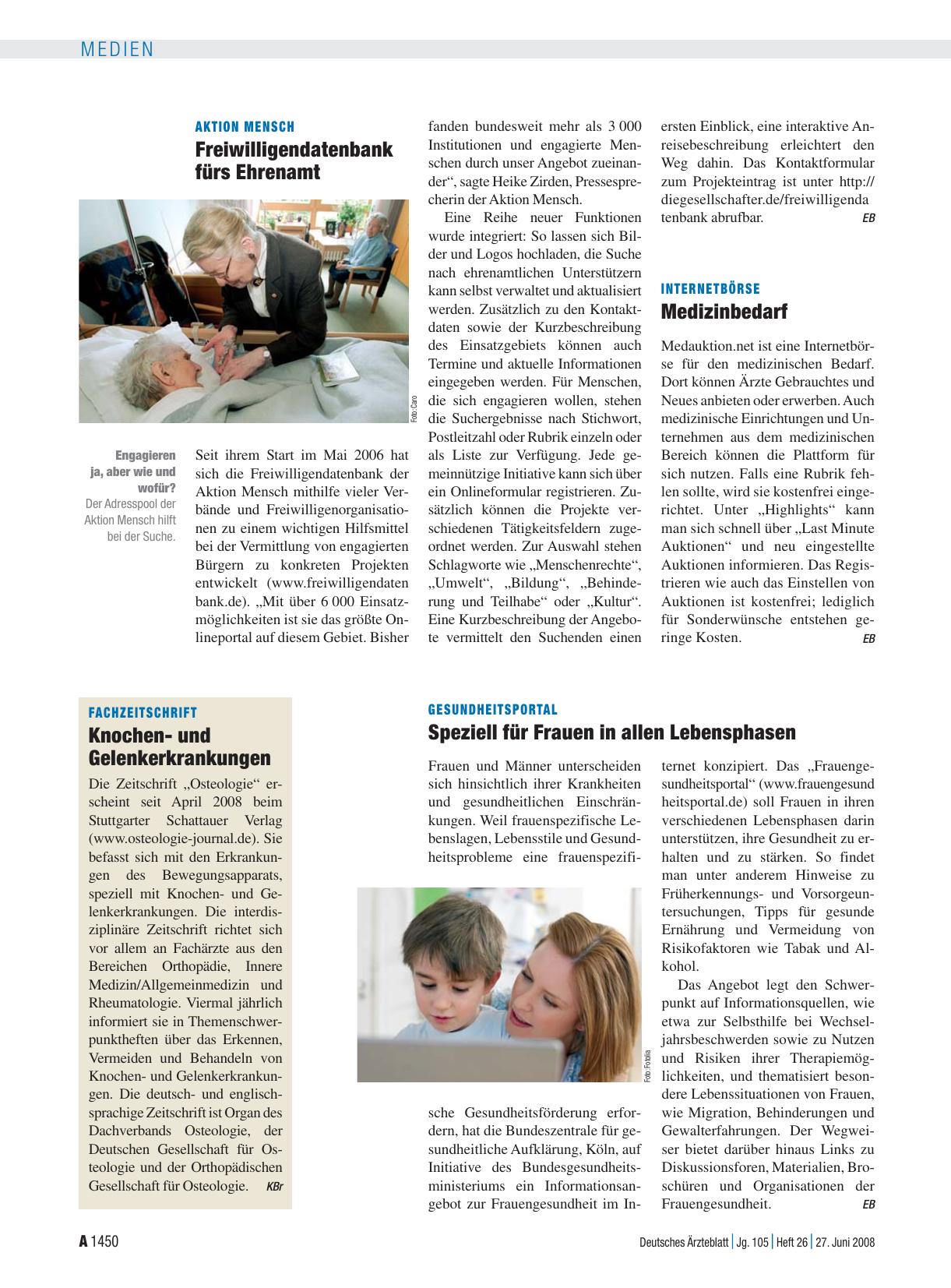 Vorschauseite 1: Internetbörse: Medizinbedarf