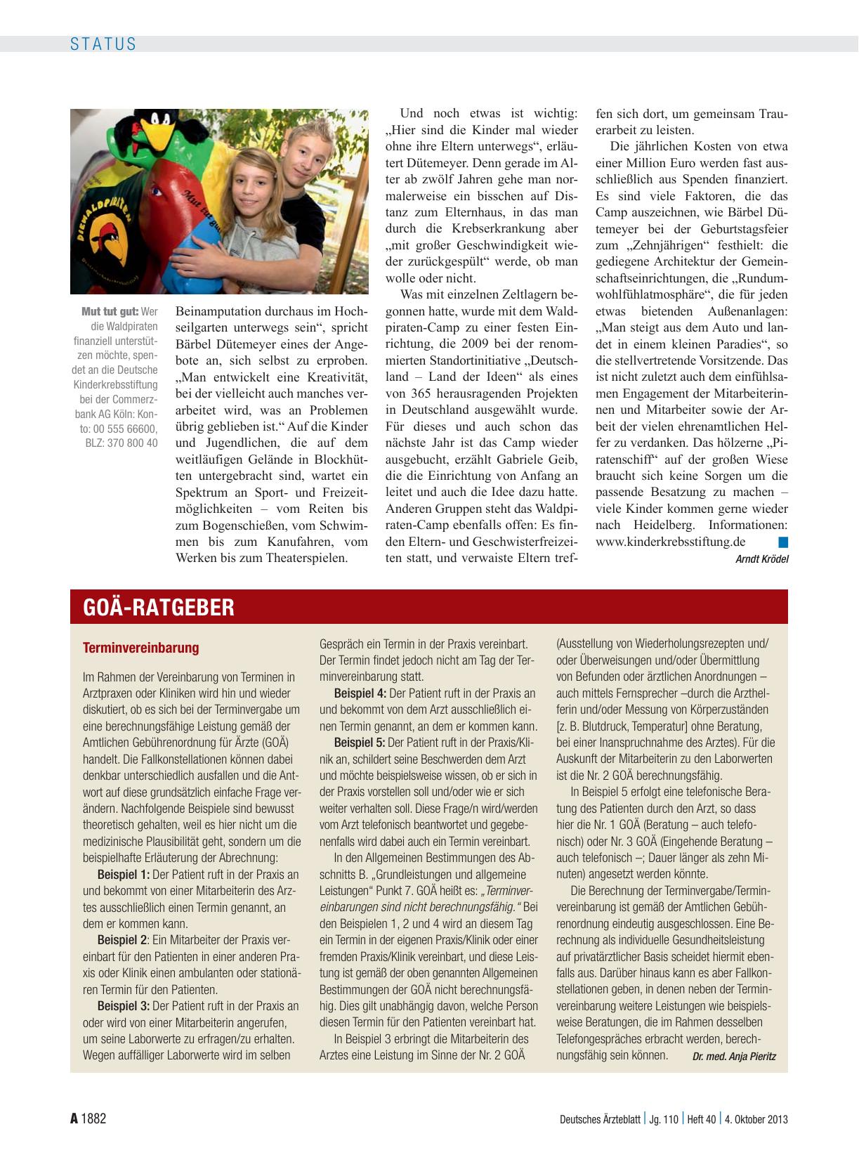 Vorschauseite 1: Terminvereinbarung