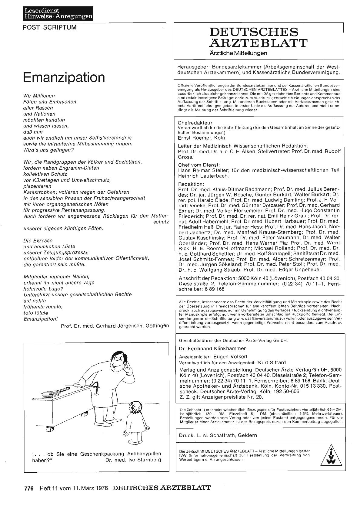 Vorschauseite 1: Emanzipation