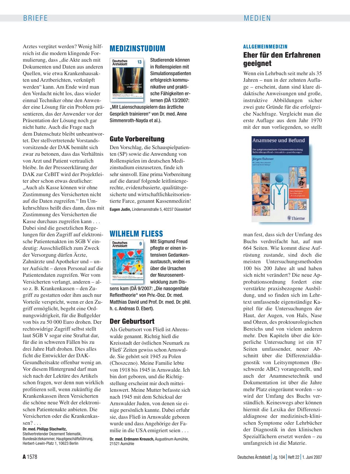 Vorschauseite 1: Medizinstudium: Gute Vorbereitung