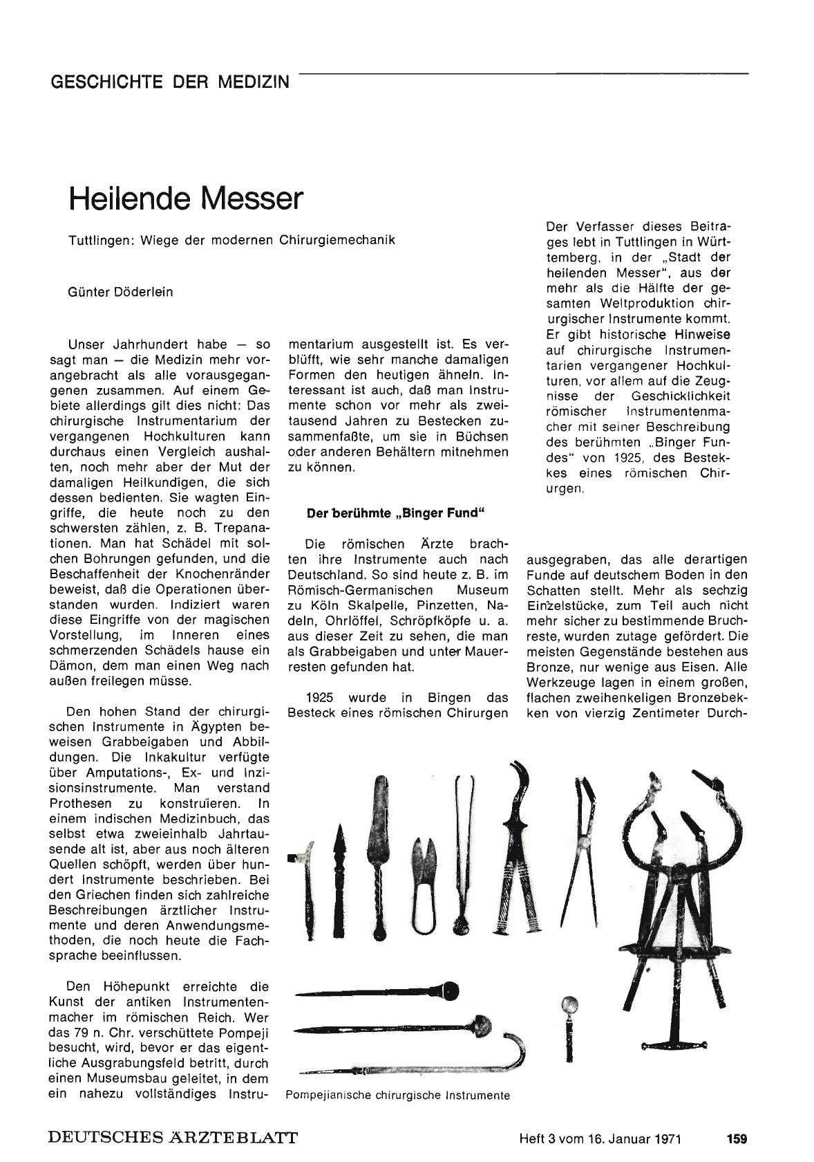 Vorschauseite 1: Heilende Messer