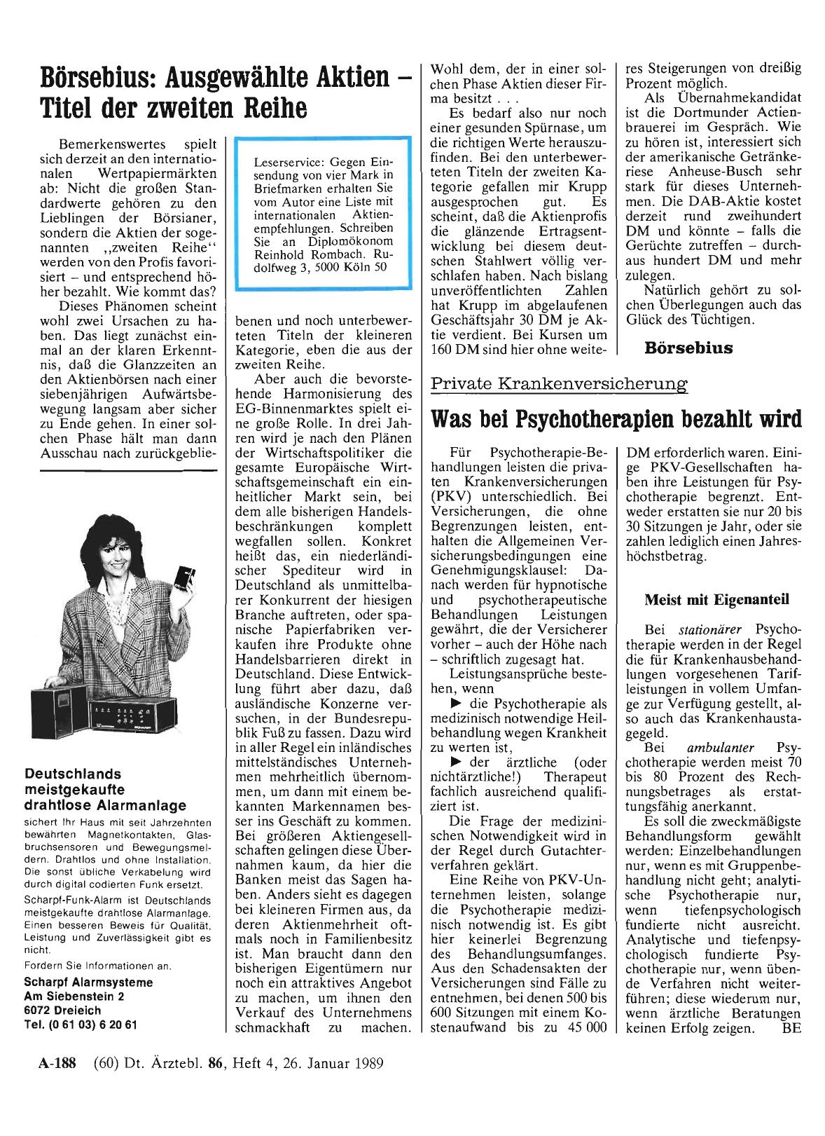 Vorschauseite 1: Private Krankenversicherung: Was bei Psychotherapien bezahlt wird