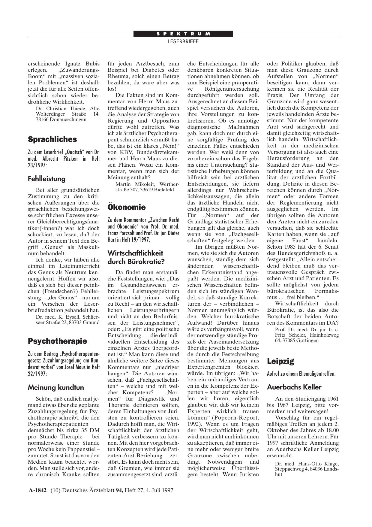 Vorschauseite 1: Leipzig: Auerbachs Keller