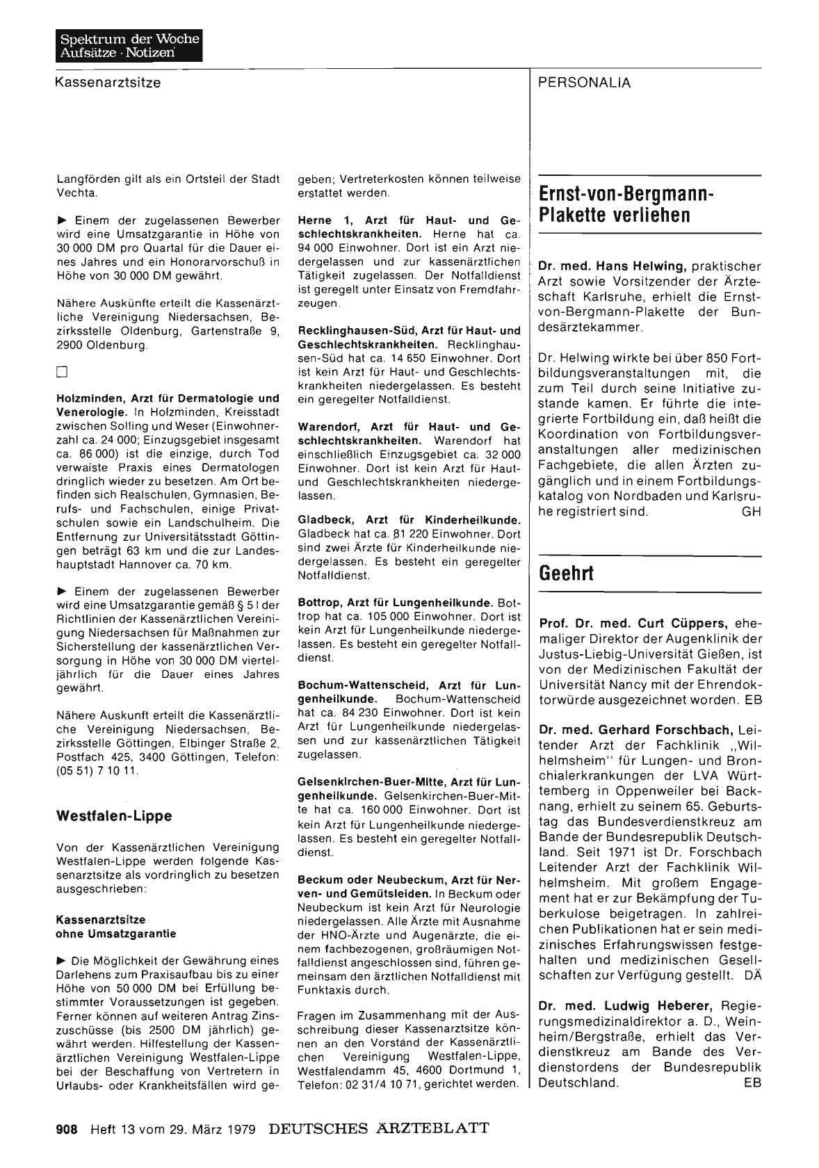 Vorschauseite 1: Geehrt