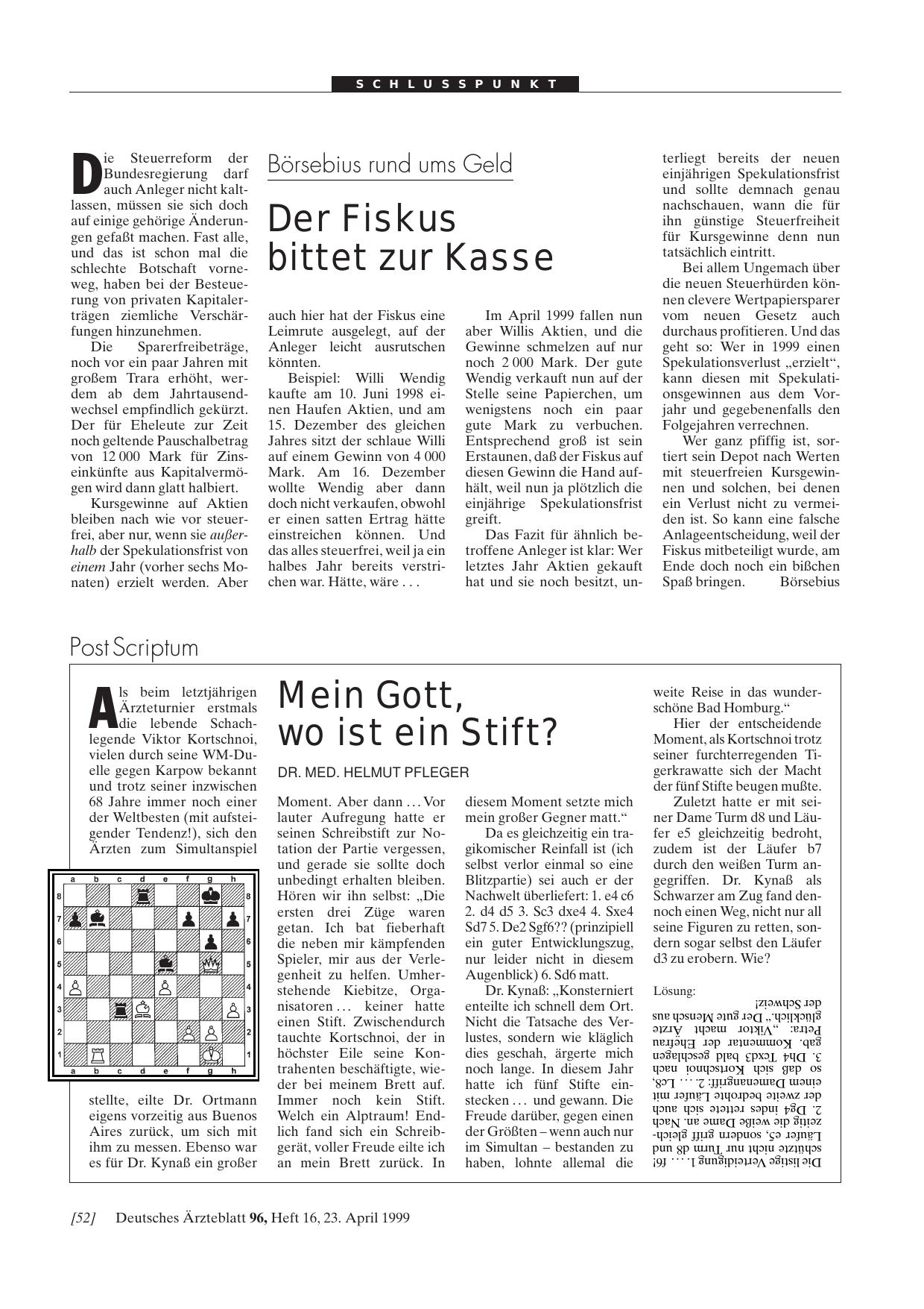 Vorschauseite 1: Mein Gott, wo ist ein Stift?