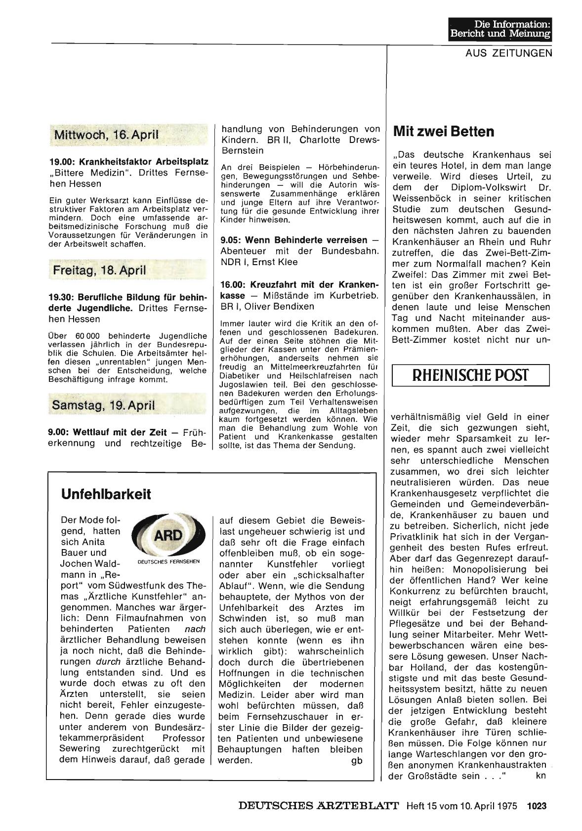 Vorschauseite 1: Unfehlbarkeit