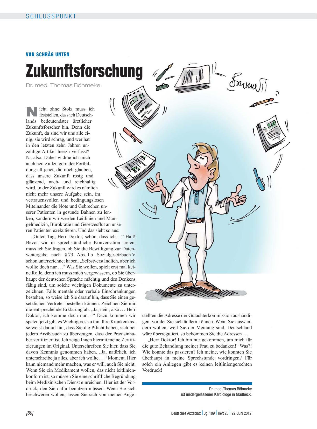 Vorschauseite 1: Von schräg unten: Zukunftsforschung