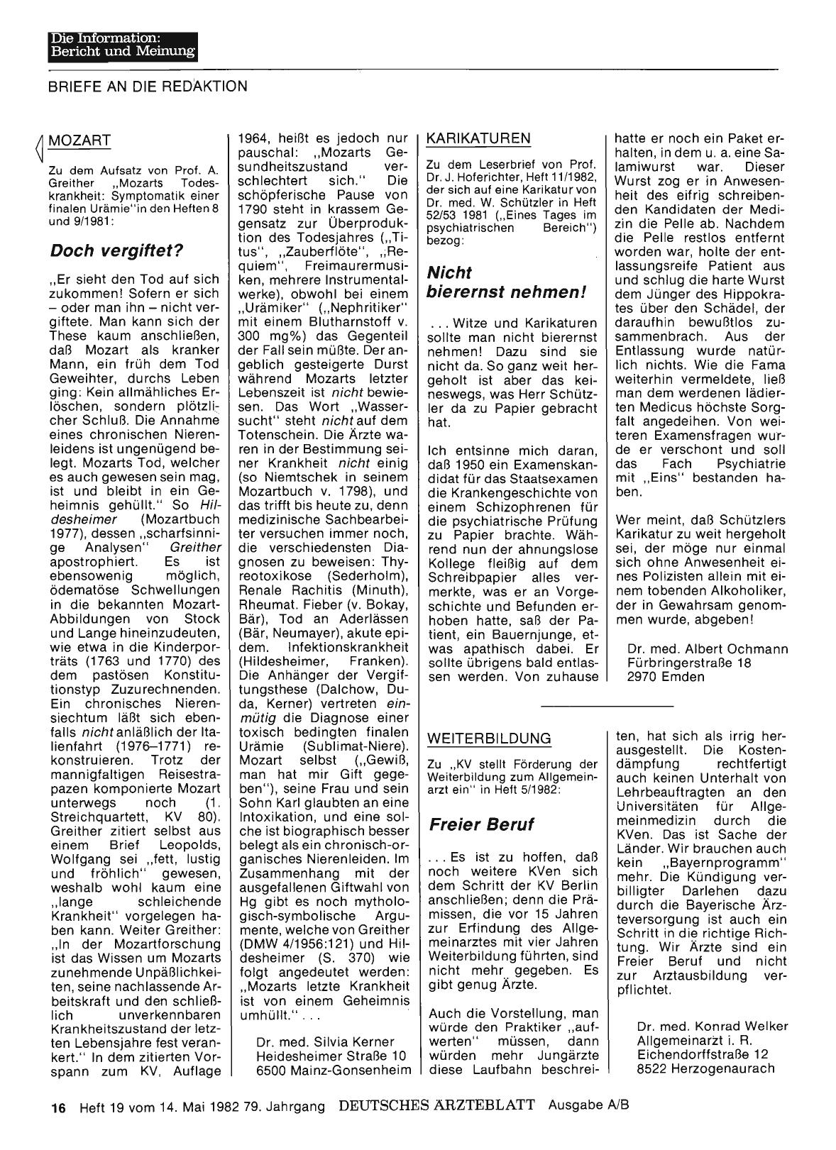 Vorschauseite 1: MOZART: Doch vergiftet?