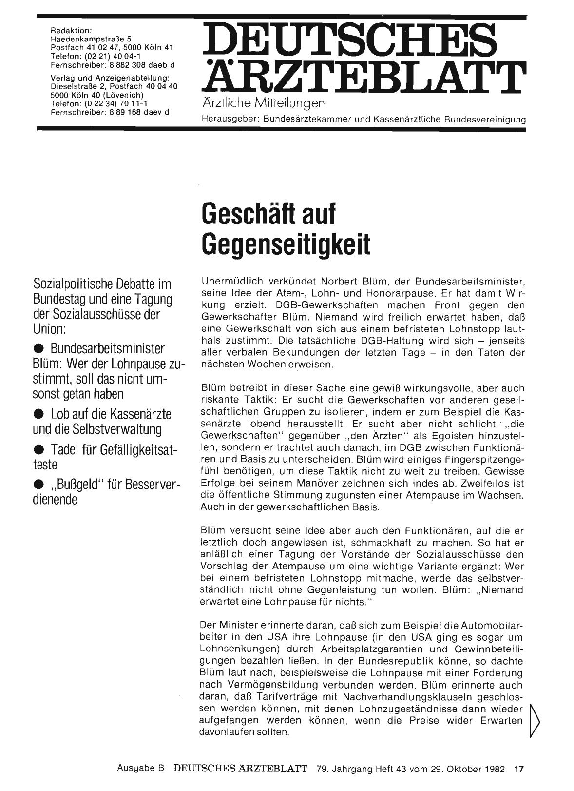 Vorschauseite 1: Geschäft auf Gegenseitigkeit