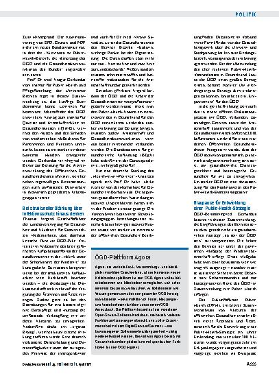 Vorschauseite 3: Öffentlicher Gesundheitsdienst: Public-Health-Ansatz stärken
