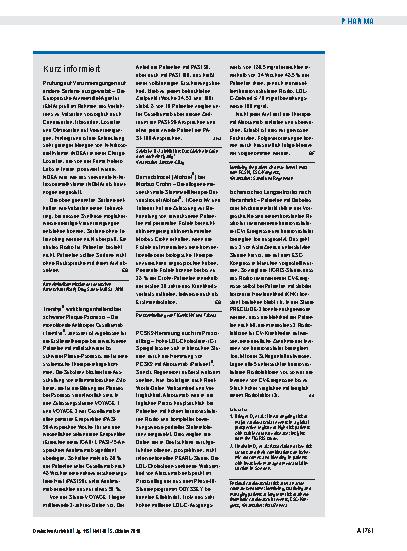 Vorschauseite 1: Kurz informiert