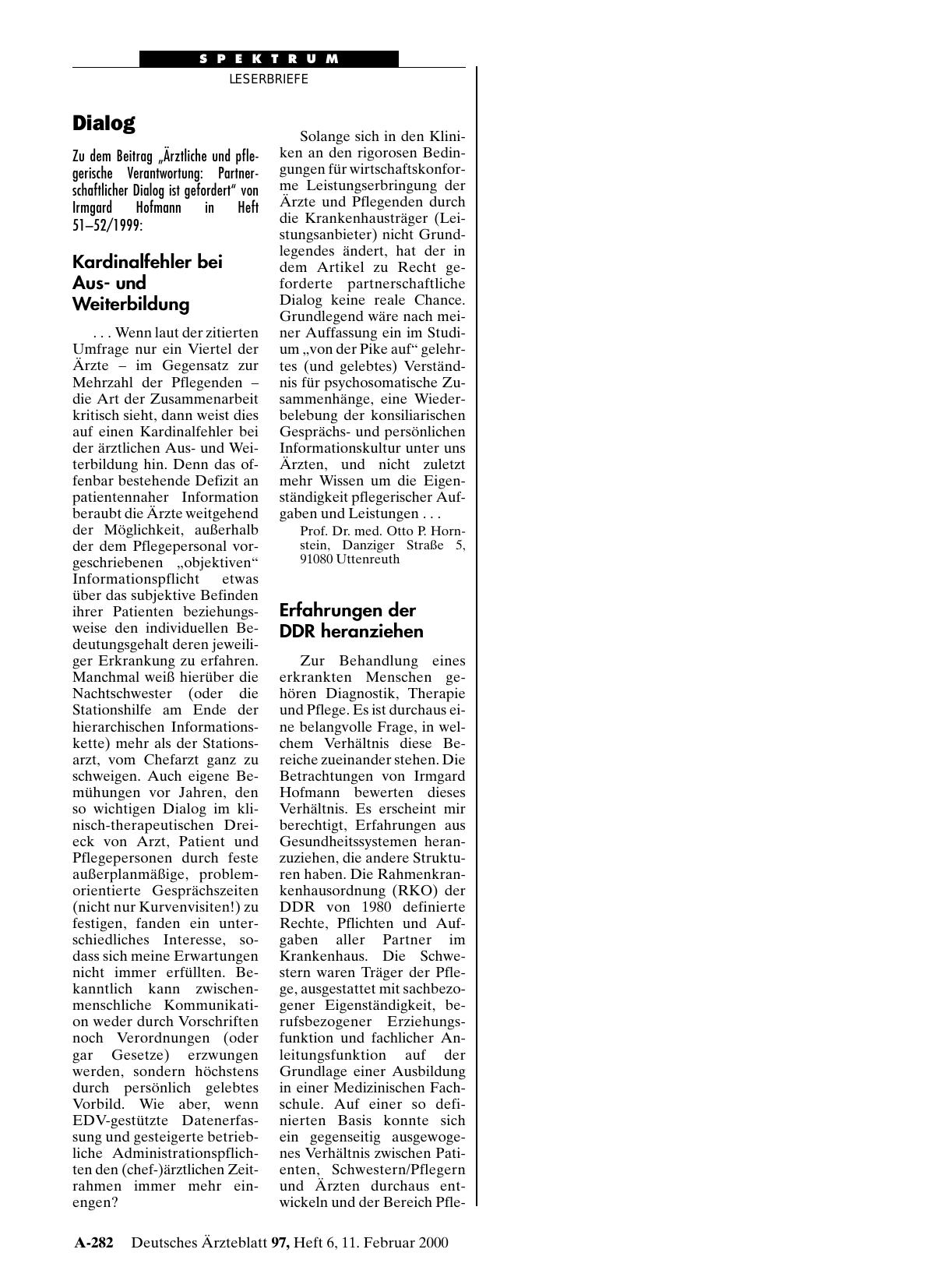 Vorschauseite 1: Dialog: Kardinalfehler bei Ausund Weiterbildung