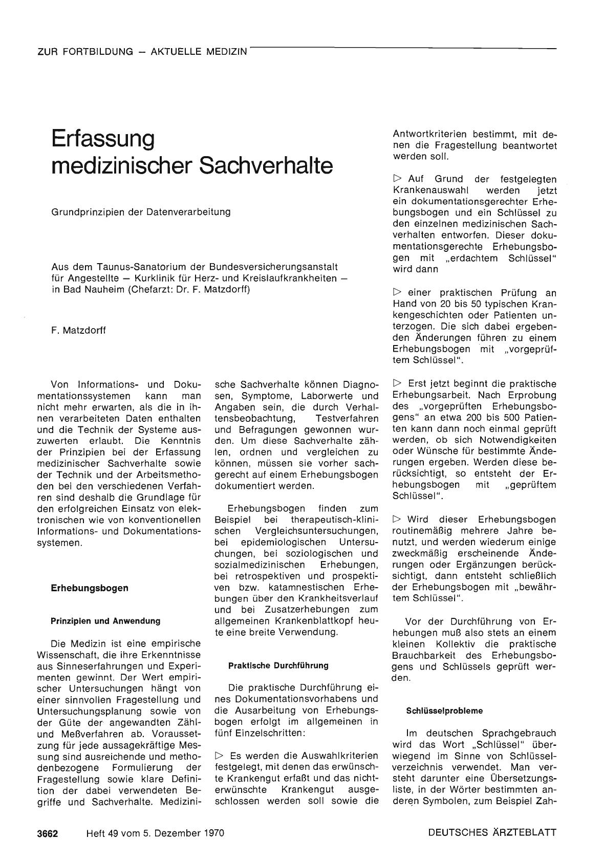 Vorschauseite 1: Erfassung medizinischer Sachverhalte