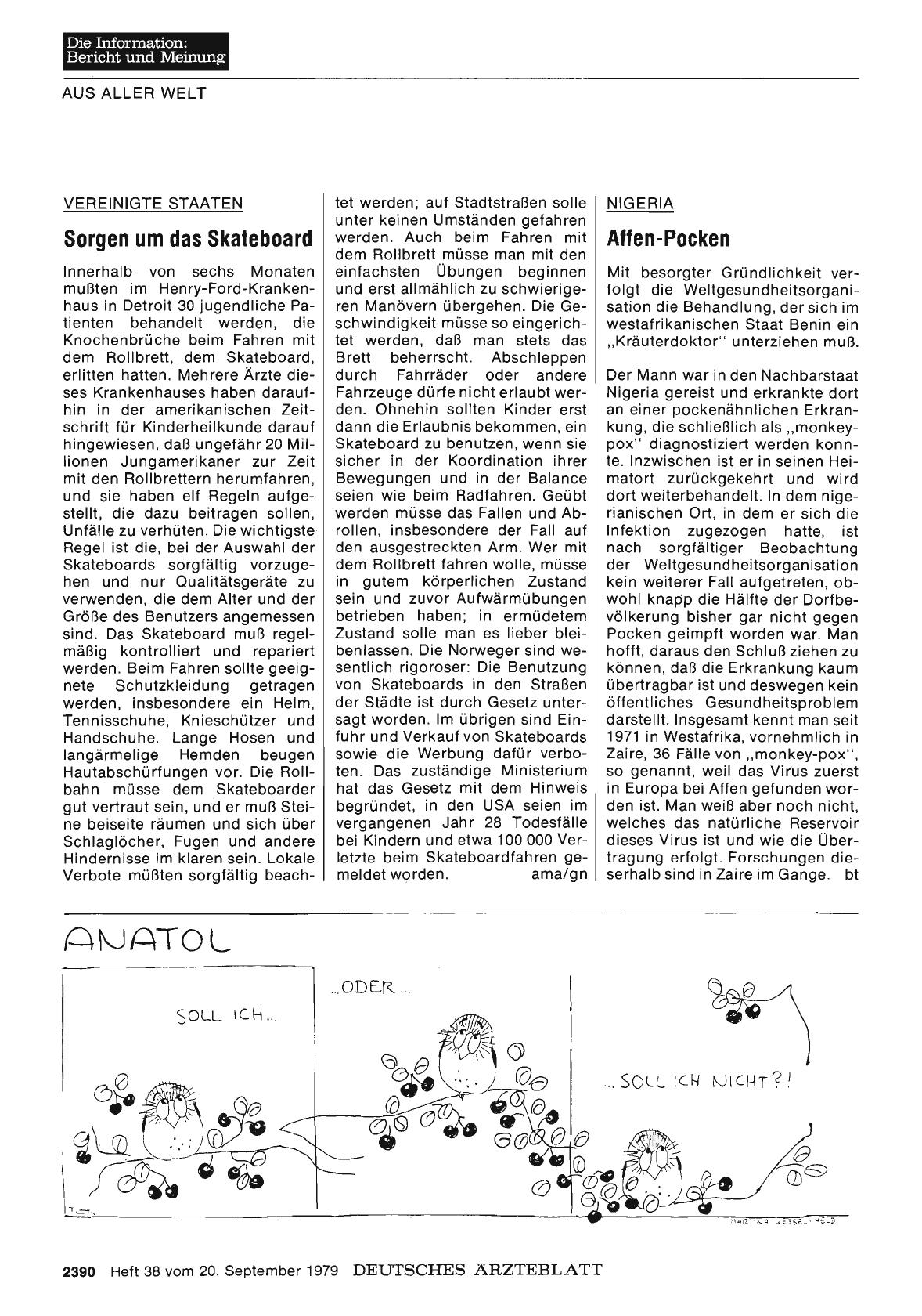 Vorschauseite 1: NIGERIA: Affen-Pocken