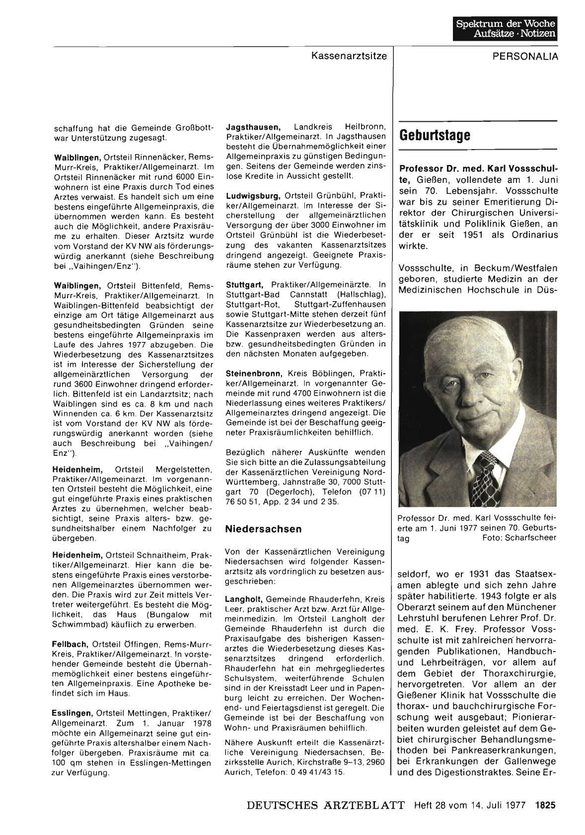 Vorschauseite 1: Geburtstage
