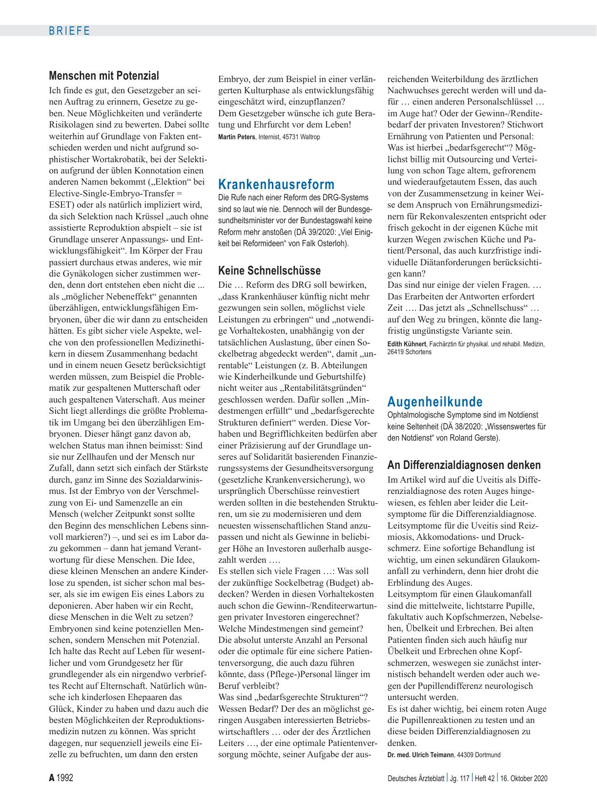 Vorschauseite 1: Augenheilkunde: An Differenzialdiagnosen denken