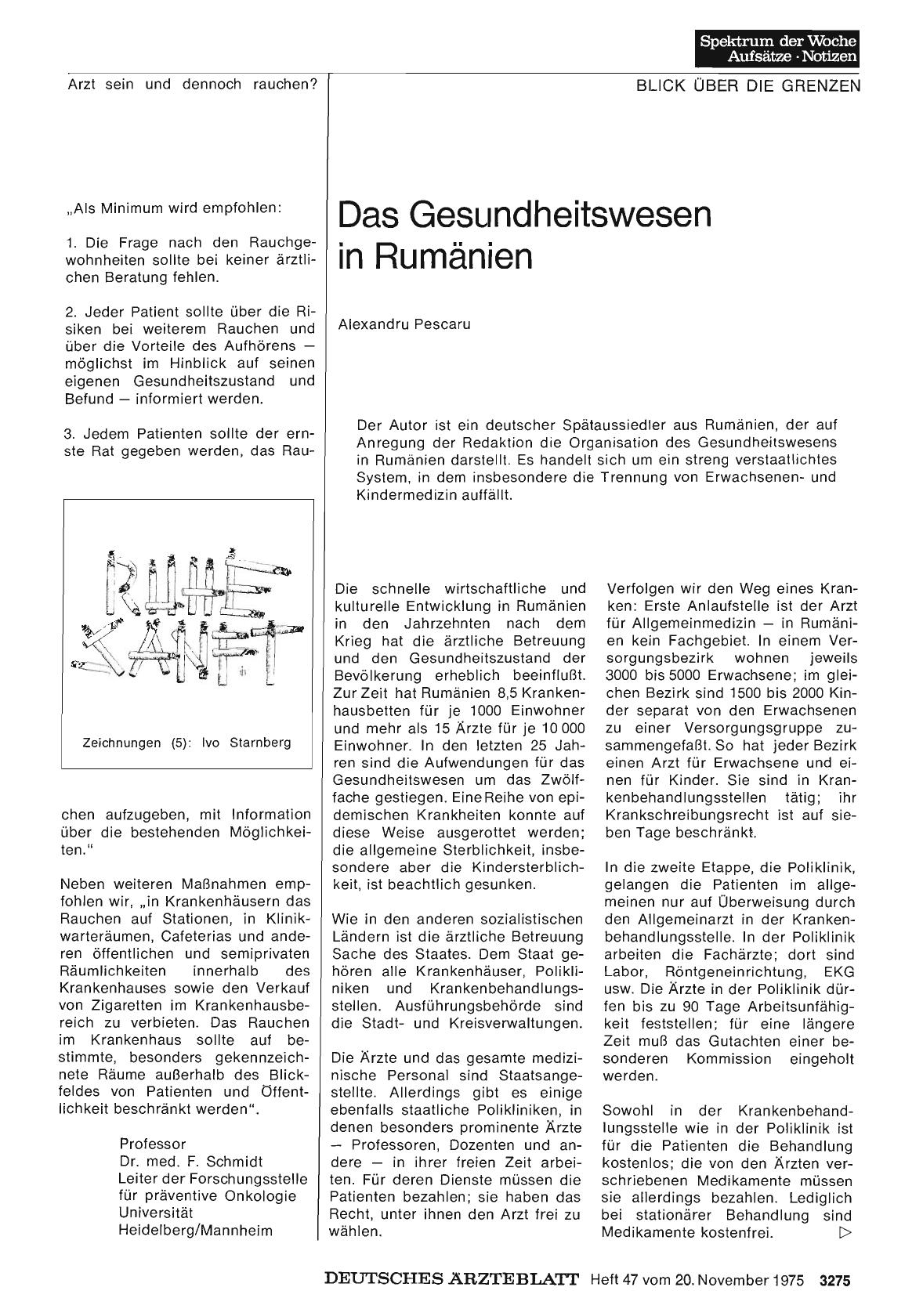 Vorschauseite 1: Das Gesundheitswesen in Rumänien