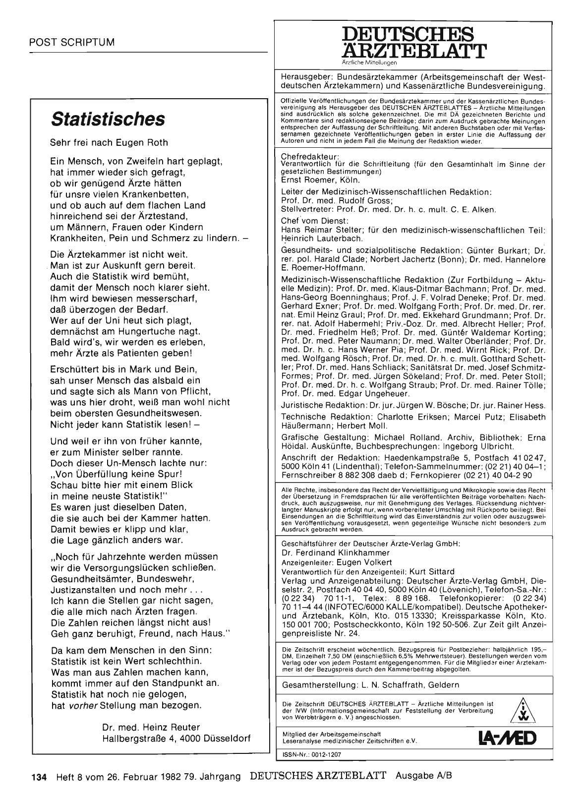 Vorschauseite 1: Statistisches