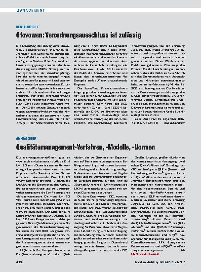 Vorschauseite 1: QM-Ratgeber: Qualitätsmanagement-Verfahren, -Modelle, -Normen