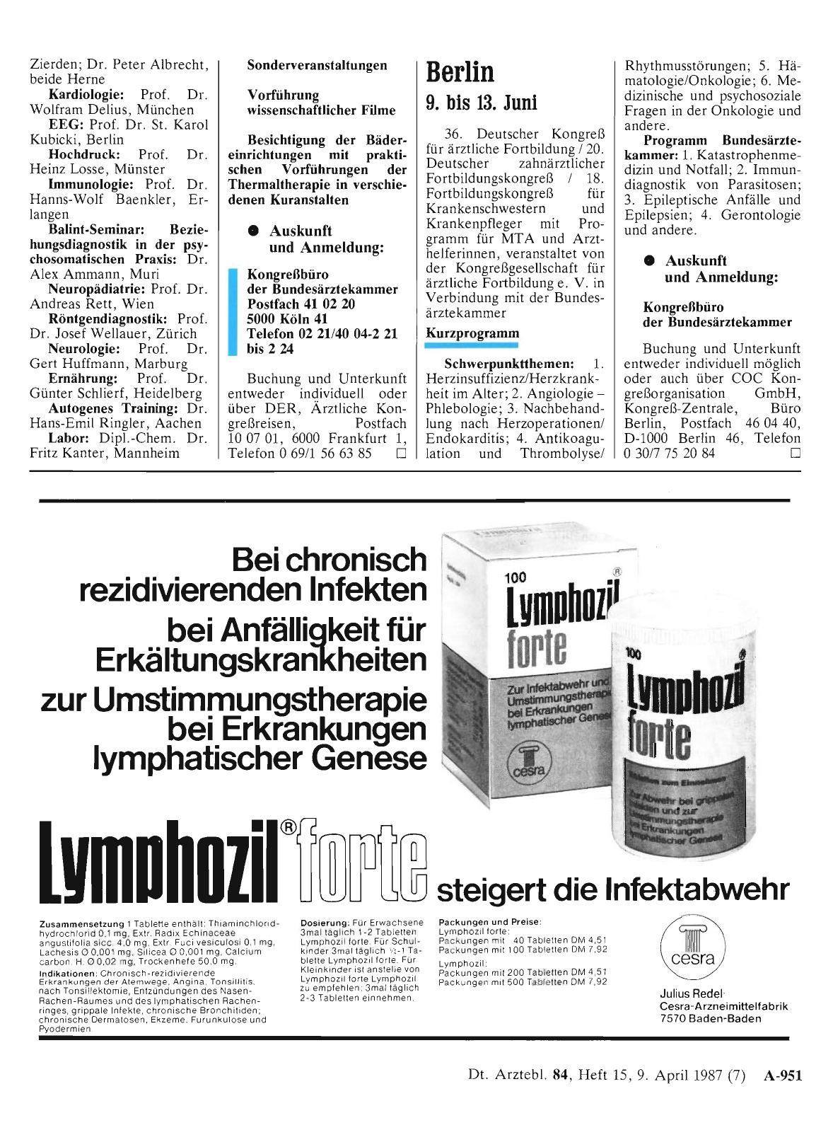 Vorschauseite 1: Berlin 9. bis 13. Juni