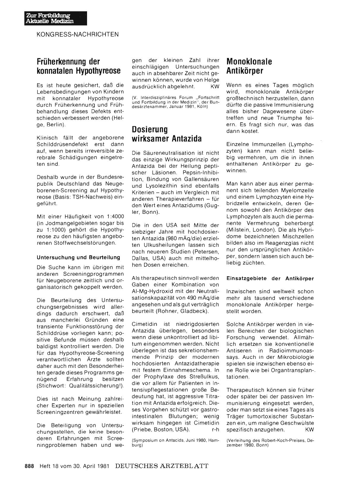 Vorschauseite 1: Monoklonale Antikörper