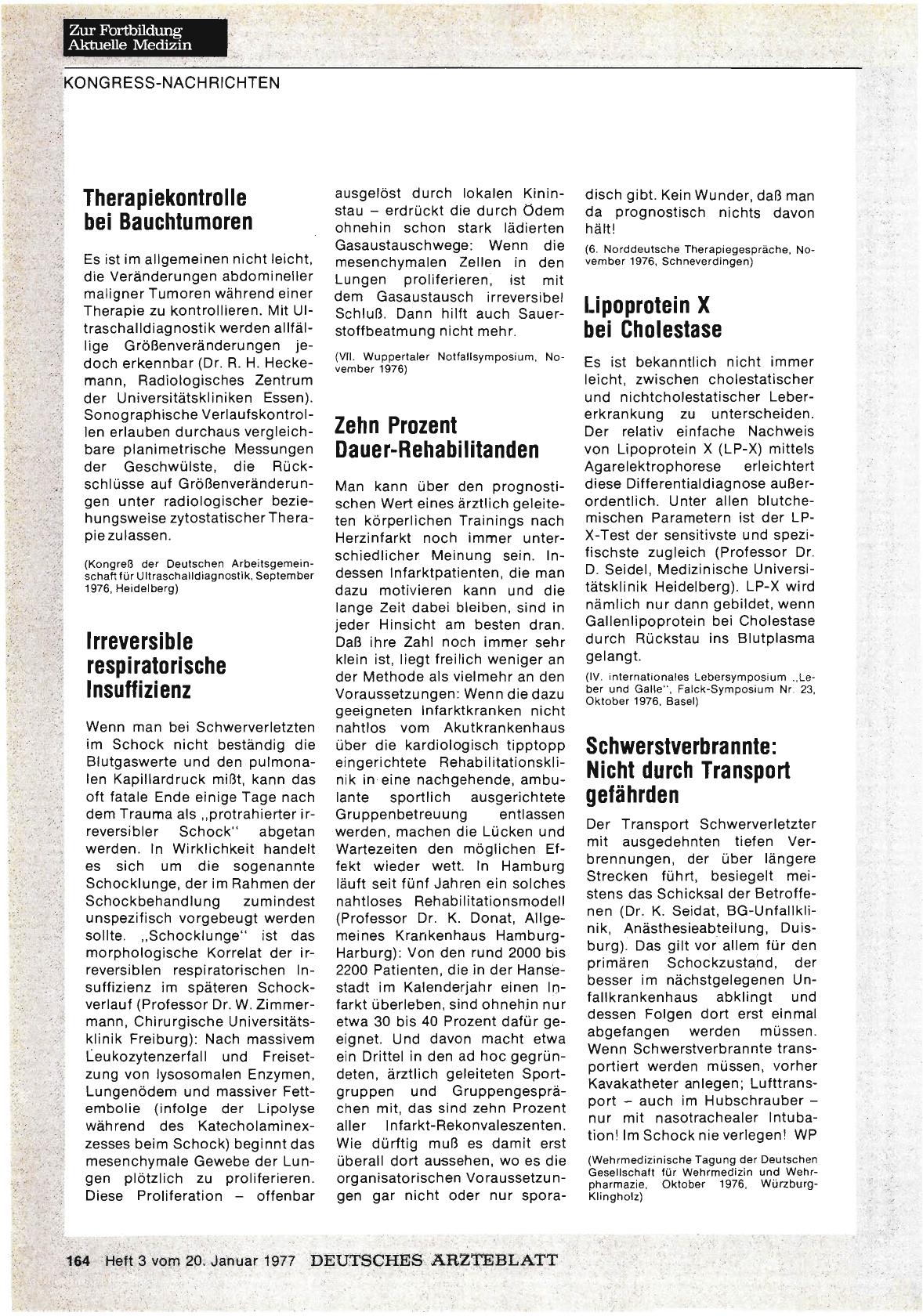 Vorschauseite 1: Irreversible respiratorische Insuffizienz
