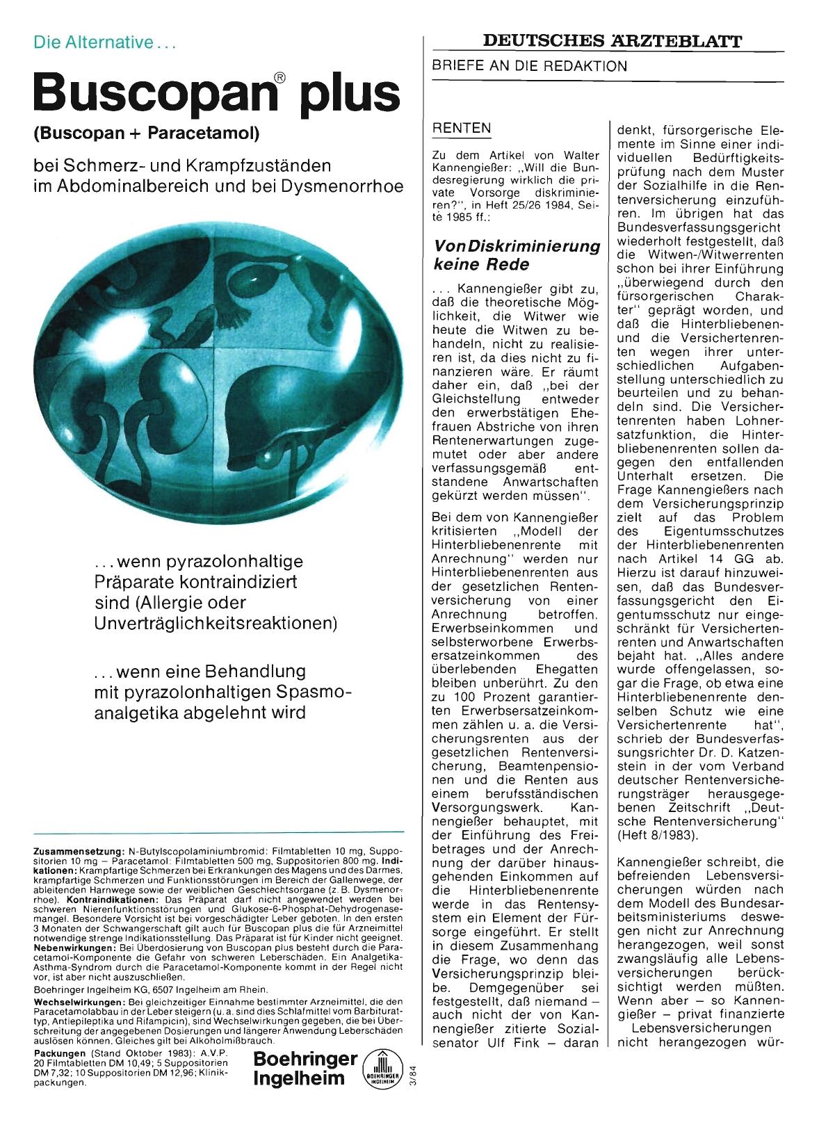 Vorschauseite 1: RENTEN: Von Diskriminierung keine Rede