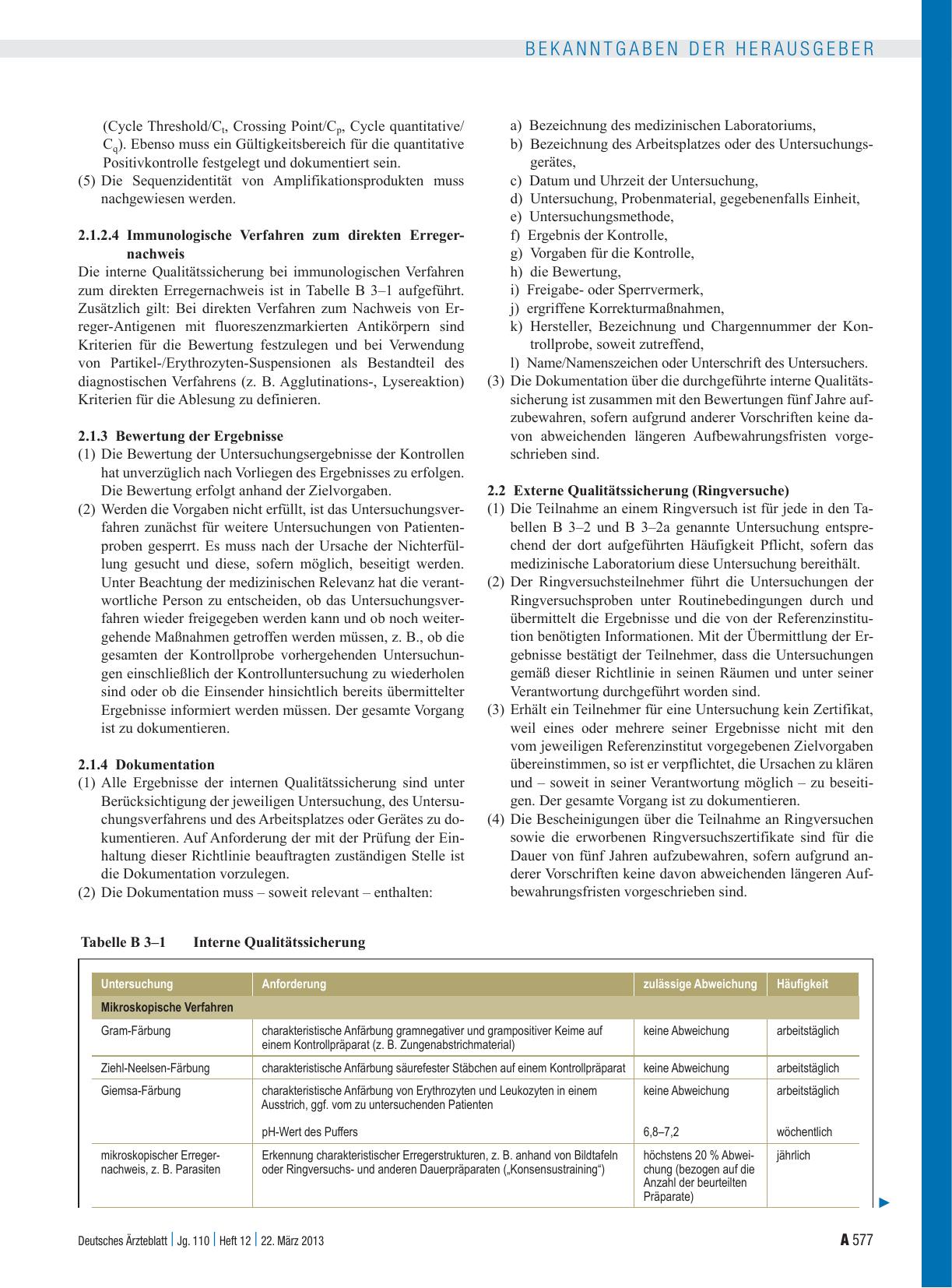 Vorschauseite 3: Qualitätssicherungsregelungen für laboratoriumsmedizinische Untersuchungen komplett