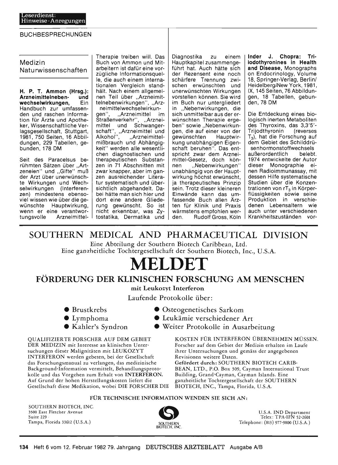 Vorschauseite 1: Medizin, Naturwissenschaften