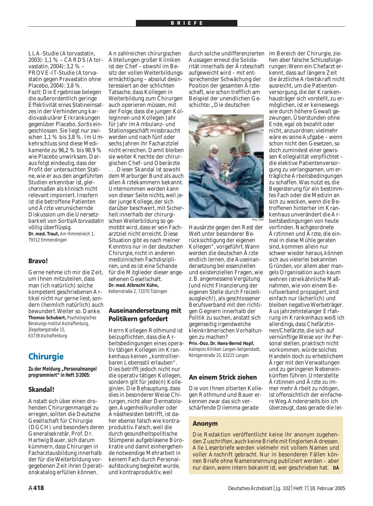 Vorschauseite 1: Atorvastatin/Pfizer: Bravo!