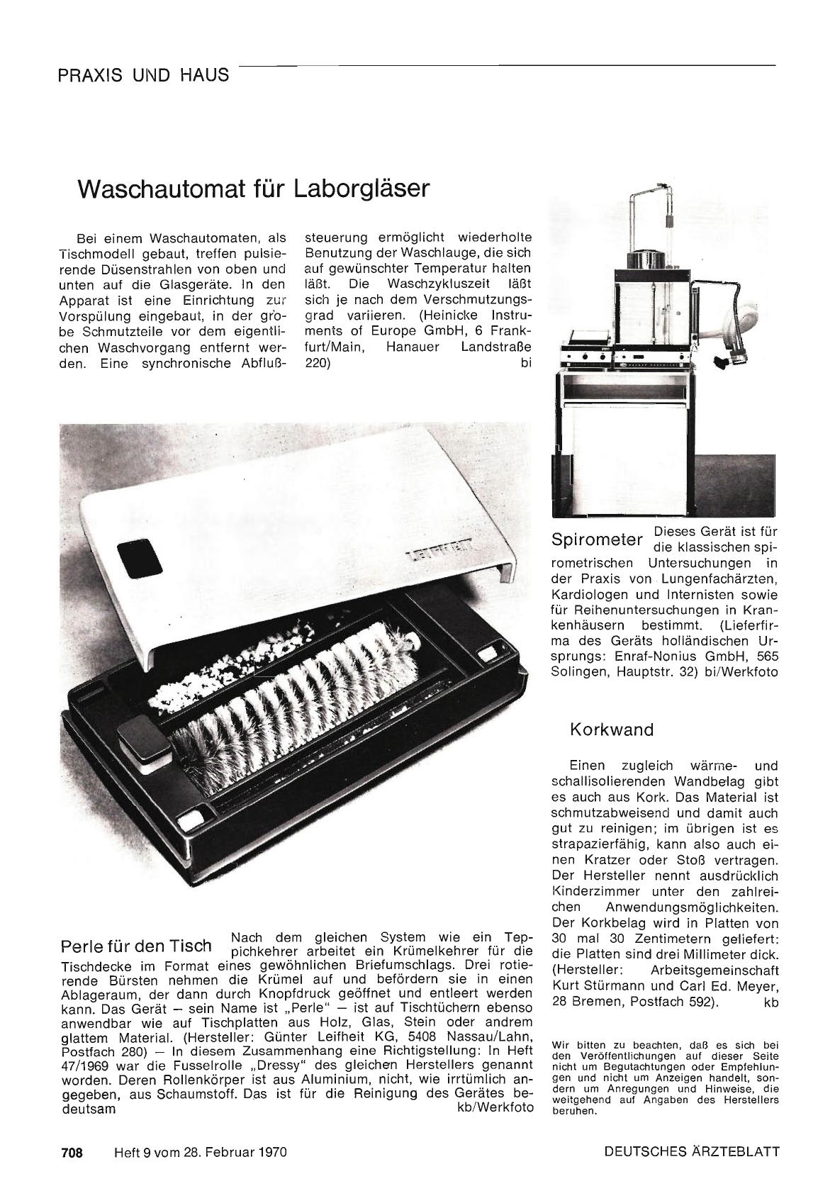 Vorschauseite 1: Waschautomat für Laborgläser