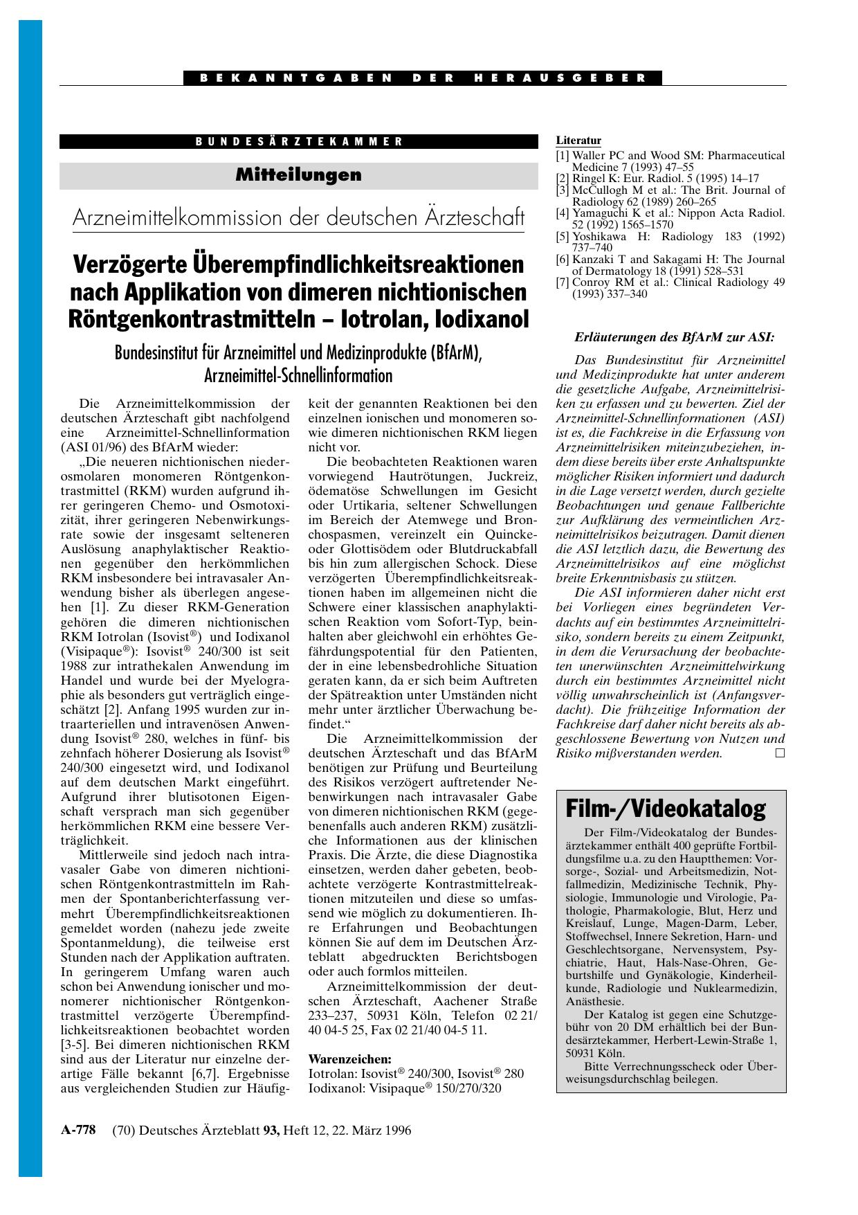 Vorschauseite 1: Film-/Videokatalog