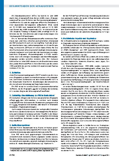 Vorschauseite 2: Memorandum zur Präimplantationsdiagnostik (PID)
