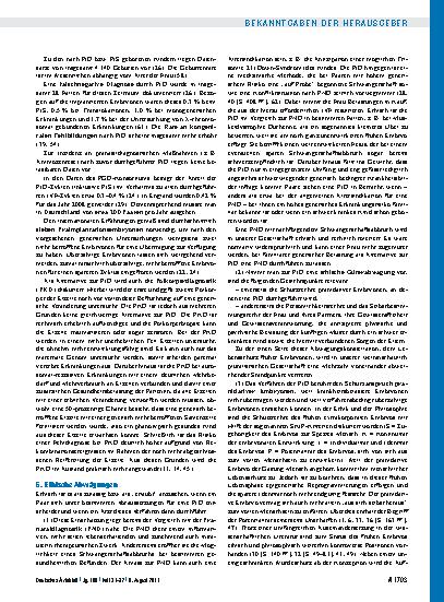 Vorschauseite 3: Memorandum zur Präimplantationsdiagnostik (PID)