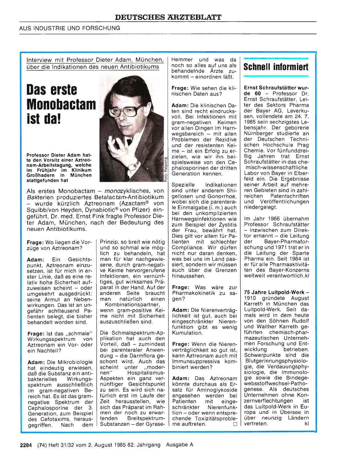 Vorschauseite 1: Schnell informiert