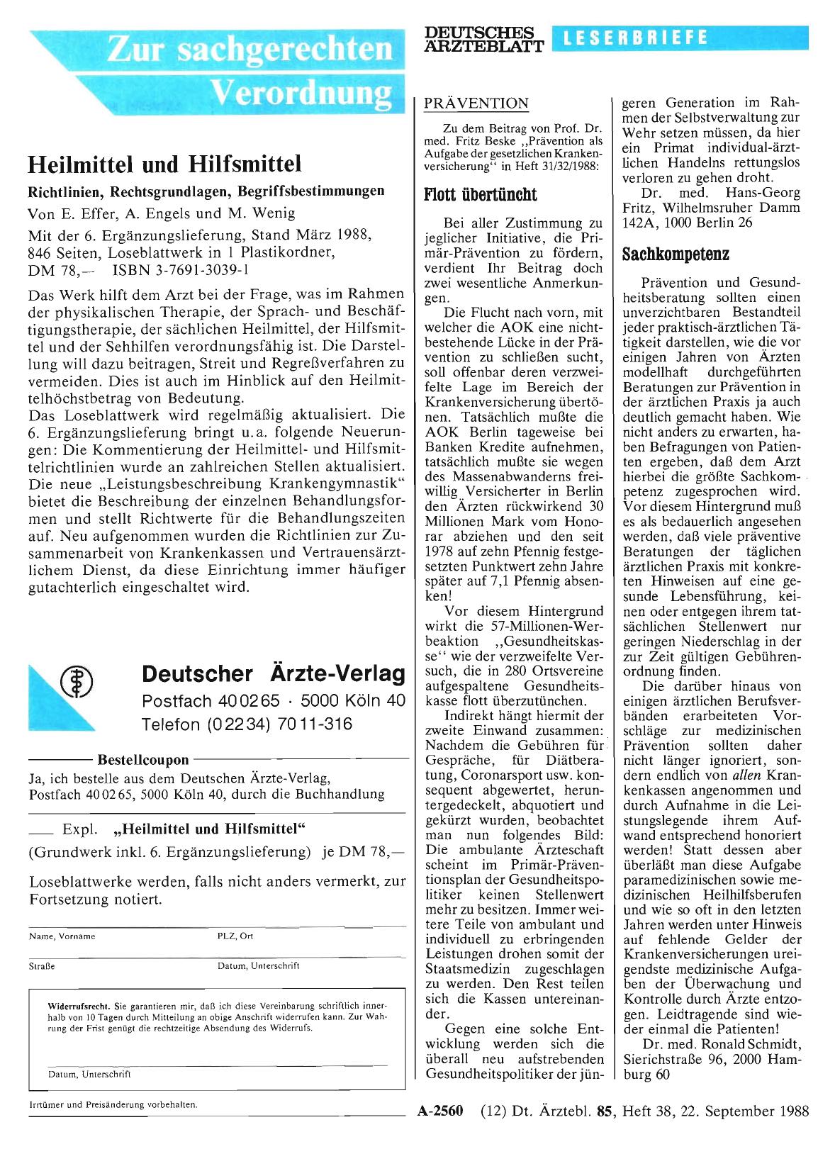 Vorschauseite 1: PRÄVENTION: Flott übertüncht