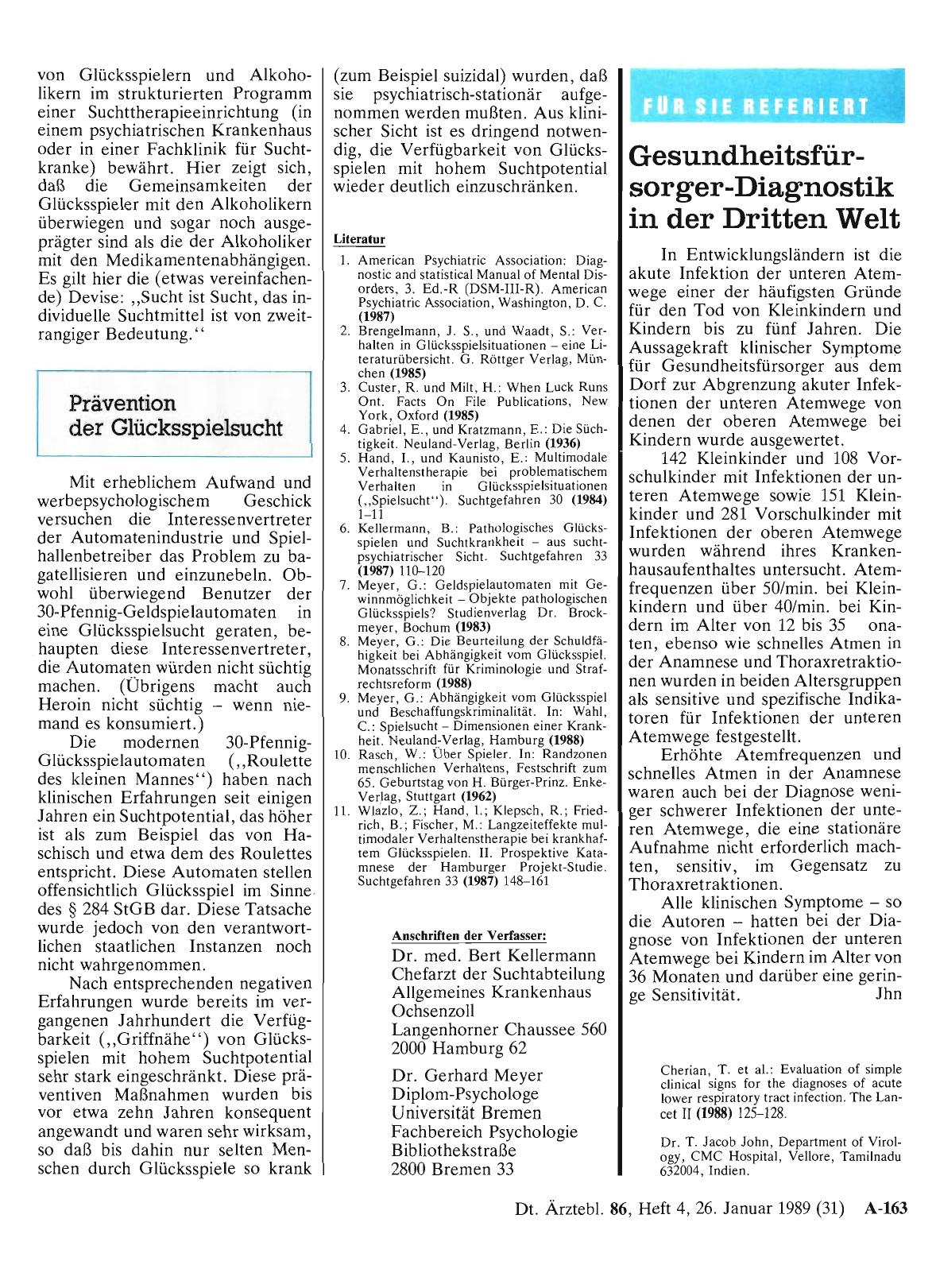 Vorschauseite 1: Gesundheitsfürsorger-Diagnostik in der Dritten Welt