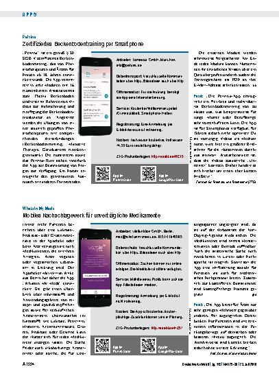 Vorschauseite 1: WhatsIn My Meds: Mobiles Nachschlagewerk für unverträgliche Medikamente