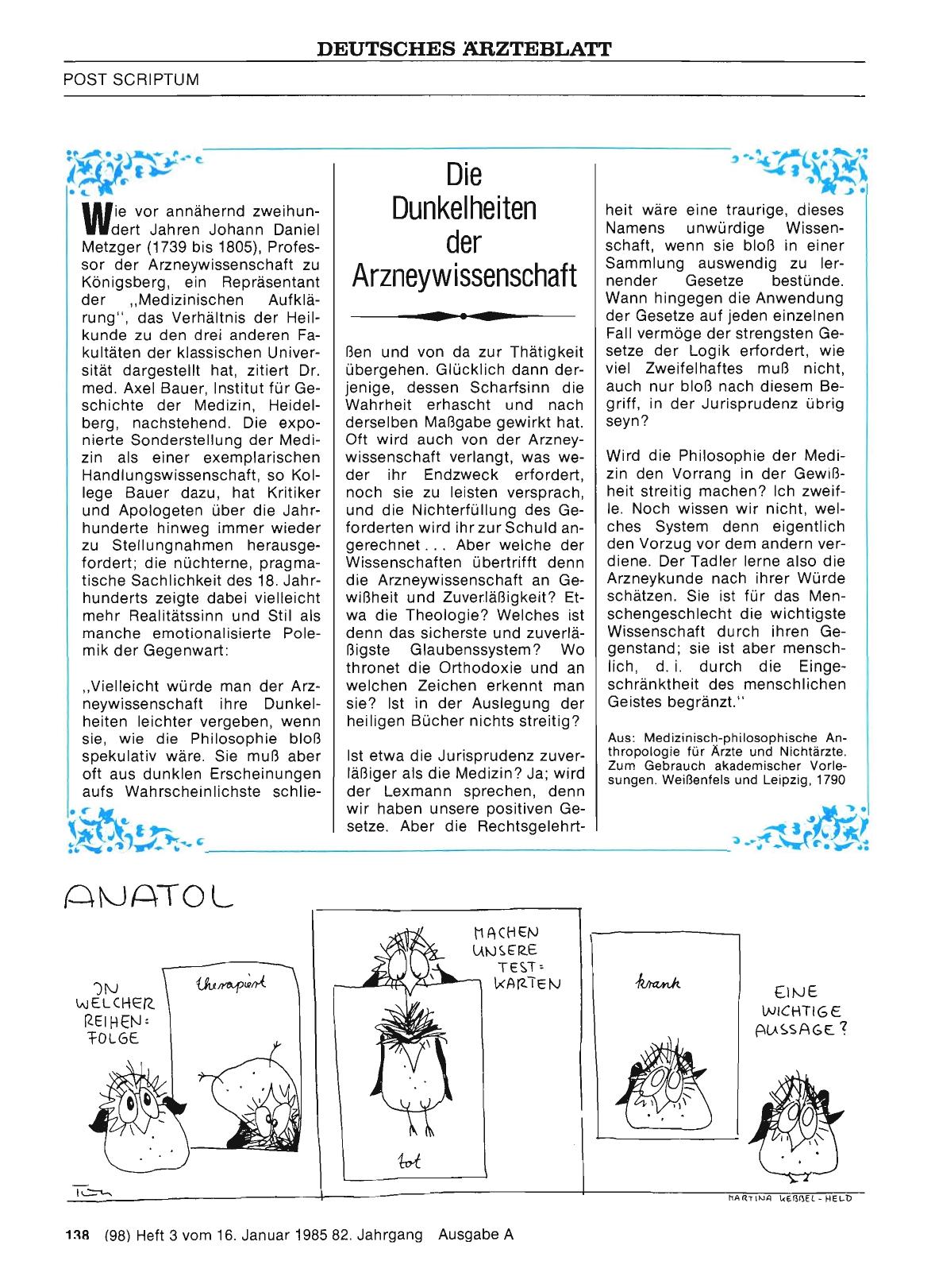 Vorschauseite 1: Die Dunkelheiten der Arzneywissenschaft