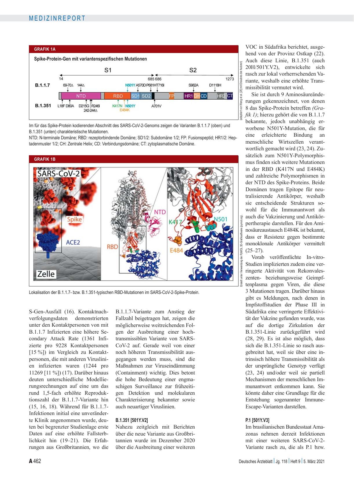 Vorschauseite 3: SARS-CoV-2-Varianten: Evolution im Zeitraffer