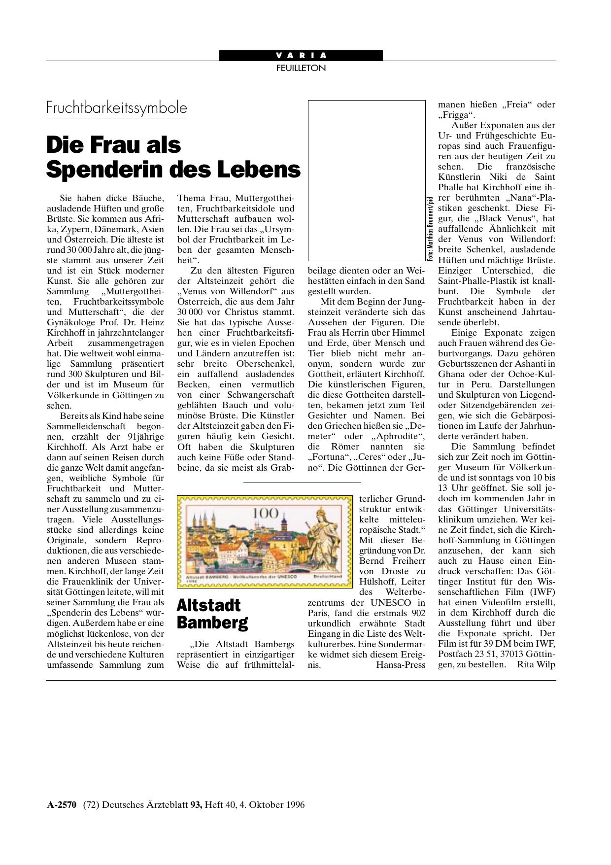 Vorschauseite 1: Fruchtbarkeitssymbole: Die Frau als Spenderin des Lebens