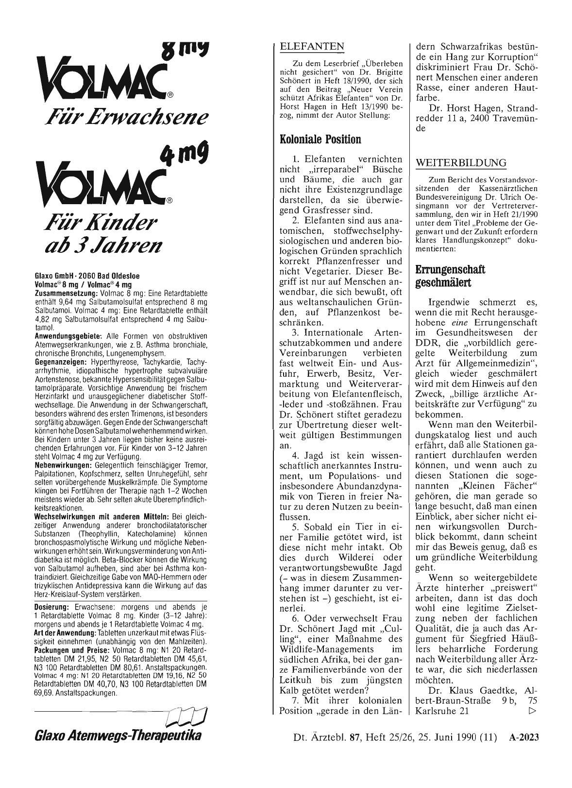 Vorschauseite 1: ELEFANTEN: Koloniale Position