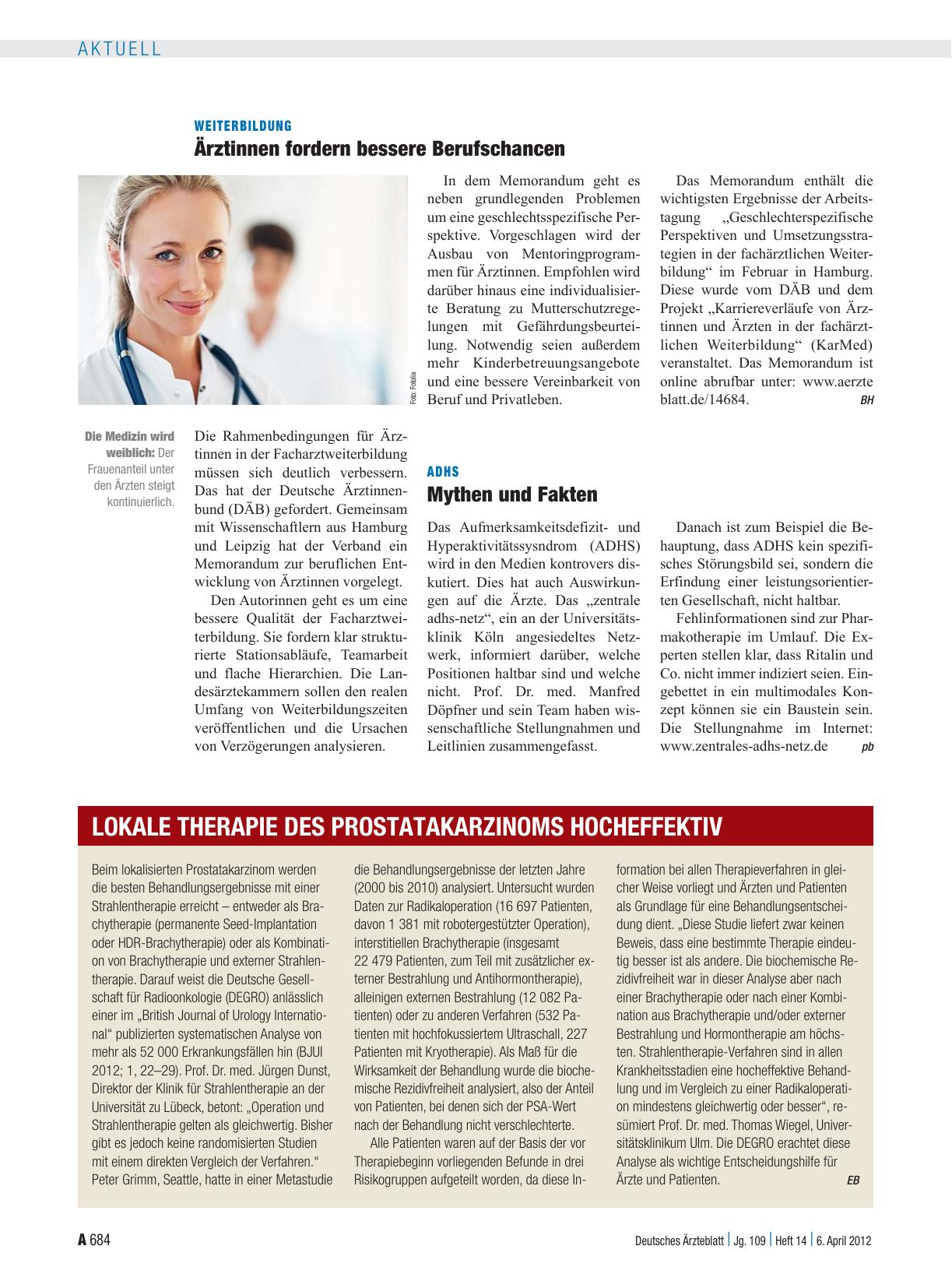 Vorschauseite 1: ADHS: Mythen und Fakten