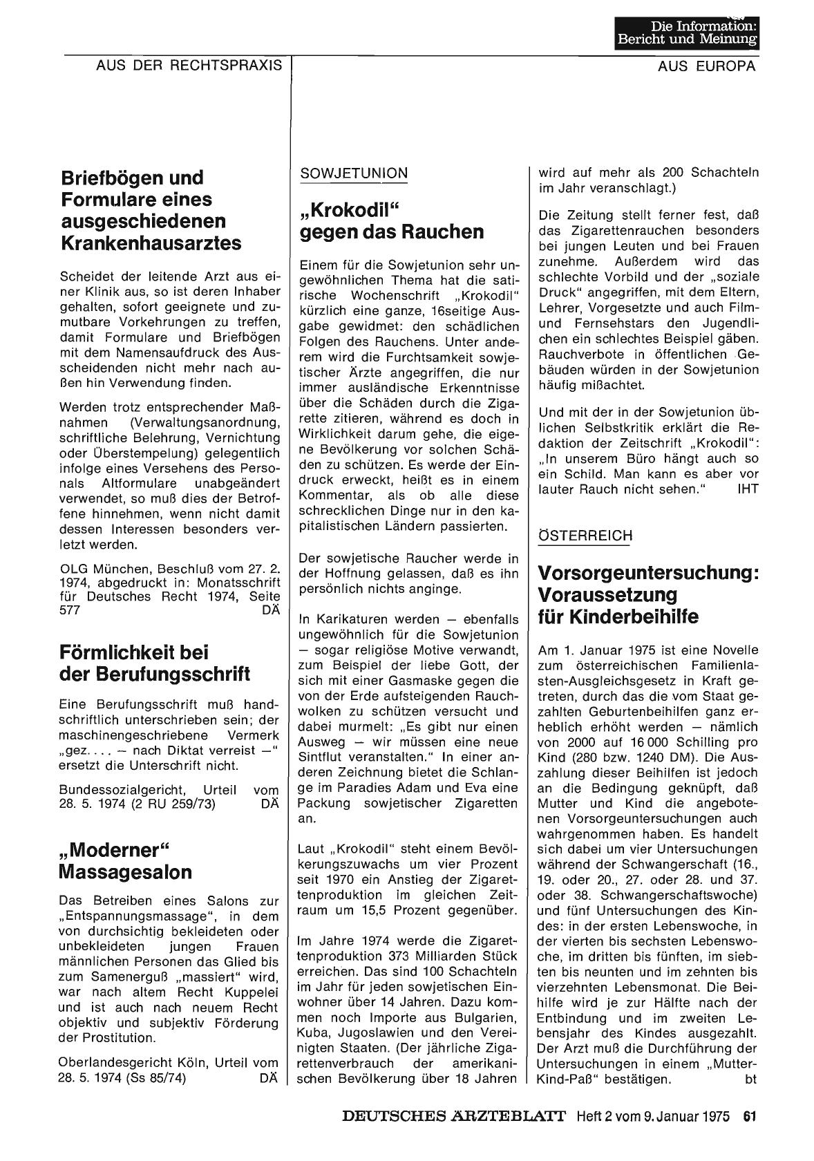 Vorschauseite 1: Förmlichkeit bei der Berufungsschrift