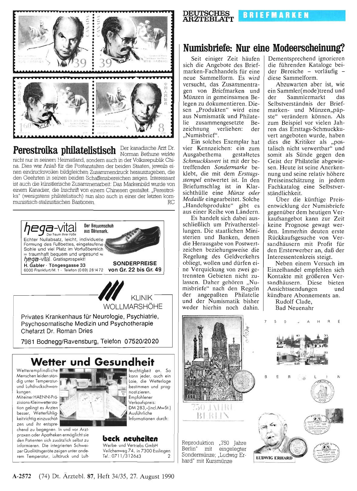 Vorschauseite 1: Perestroika philatelistisch