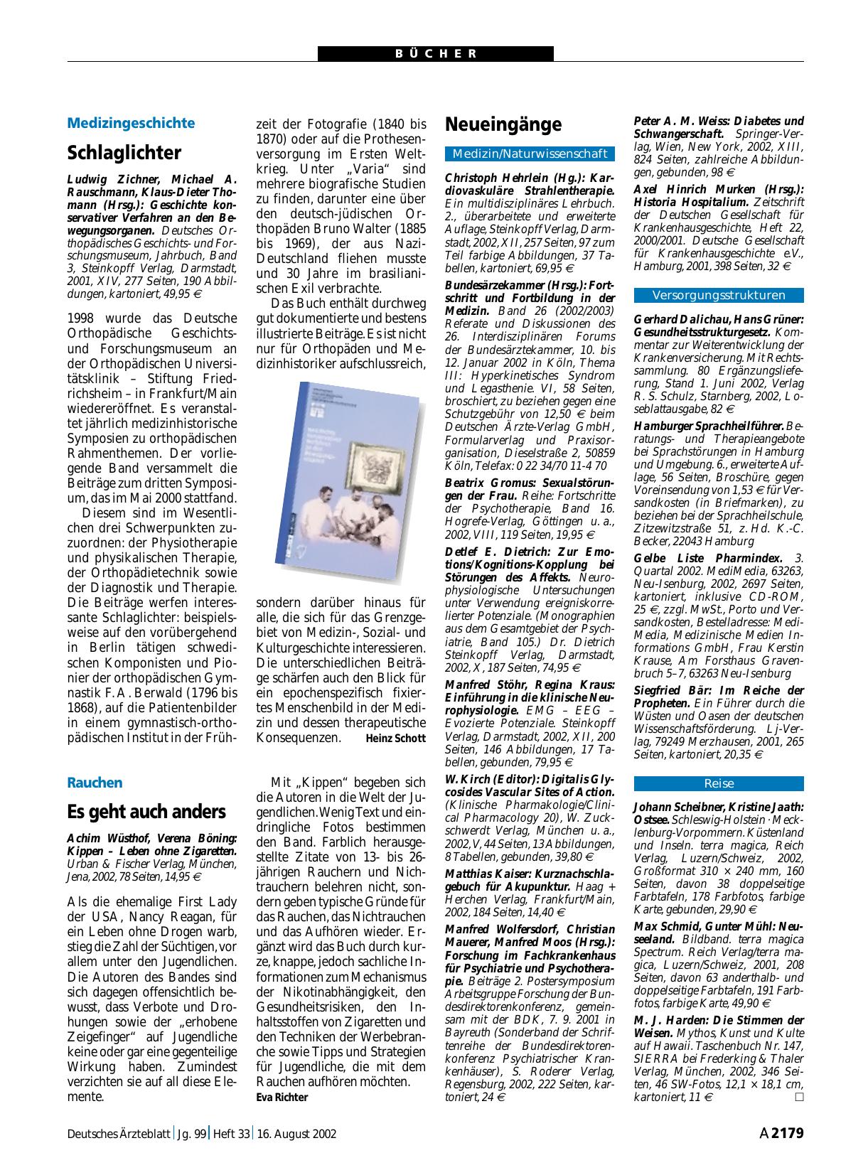 Vorschauseite 1: Kippen – Leben ohne Zigaretten