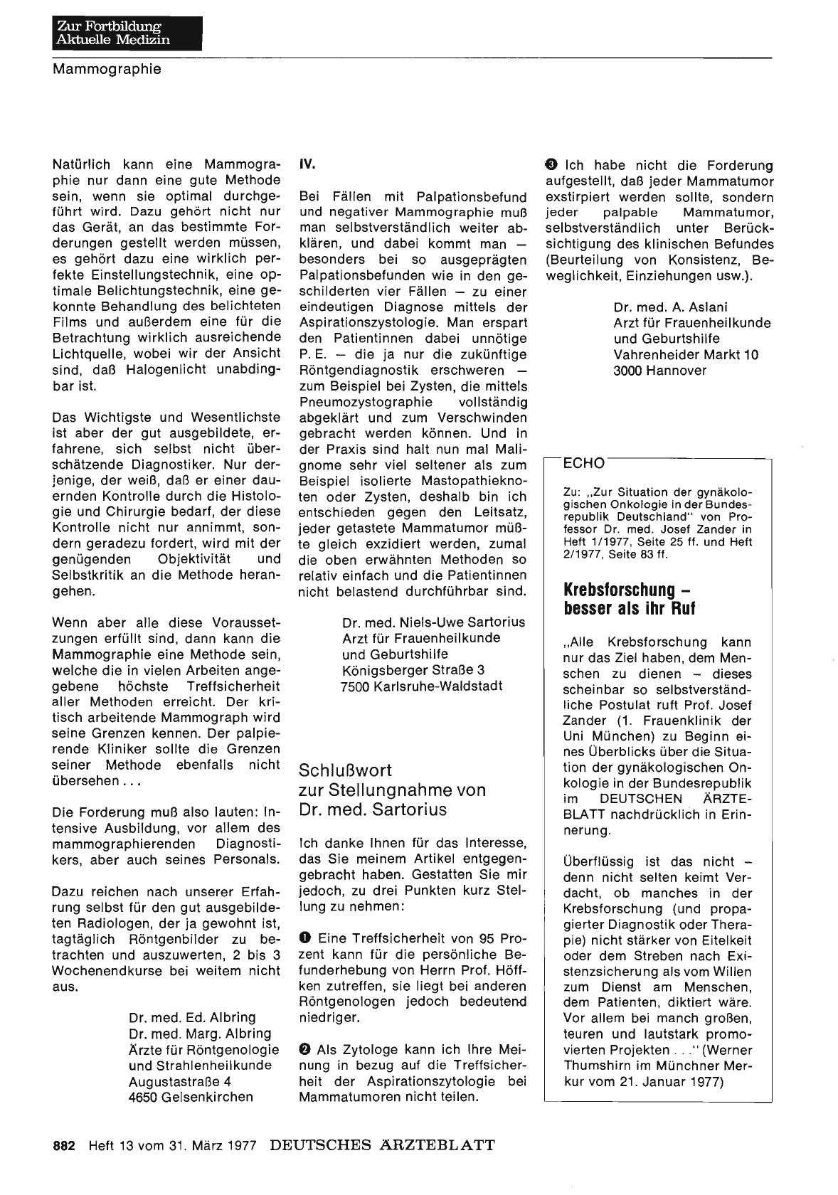 Vorschauseite 1: Krebsforschung — besser als ihr Ruf